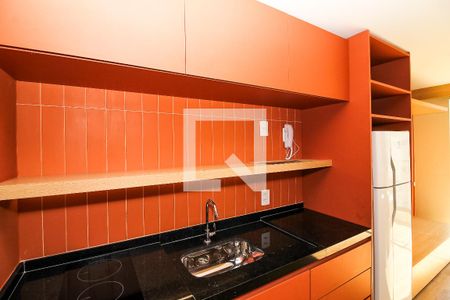 Studio para alugar com 24m², 1 quarto e sem vaga Studio para alugar com 24m², 1 quarto e sem vagaCozinha