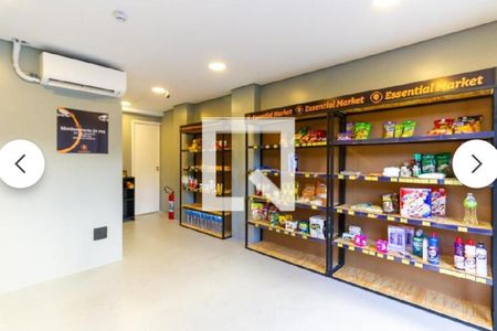 Studio para alugar com 24m², 1 quarto e sem vaga Studio para alugar com 24m², 1 quarto e sem vagaMini Mercado