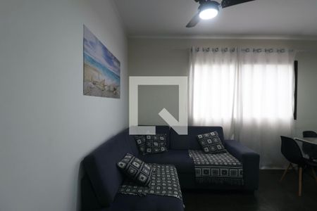 Sala de apartamento para alugar com 2 quartos, 80m² em Enseada, Guarujá