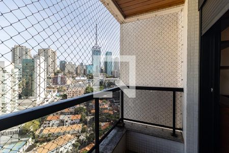 Apartamento para alugar com 180m², 4 quartos e 3 vagasVaranda do Quarto 3