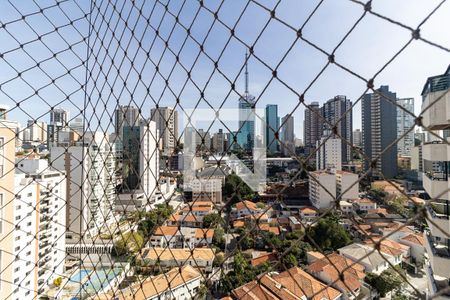 Apartamento para alugar com 180m², 4 quartos e 3 vagasVista da Varanda da Suíte 2