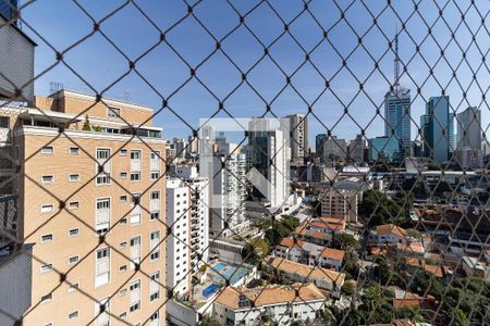 Apartamento para alugar com 180m², 4 quartos e 3 vagasVista da Varanda da Suíte 1