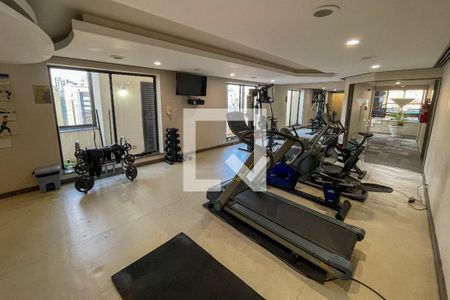 Área comum - Academia de kitnet/studio para alugar com 1 quarto, 32m² em Jardim Paulista, São Paulo