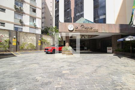 Fachada do bloco de kitnet/studio para alugar com 1 quarto, 32m² em Jardim Paulista, São Paulo