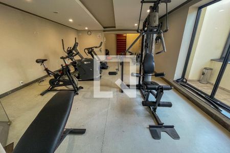 Área comum - Academia de kitnet/studio para alugar com 1 quarto, 32m² em Jardim Paulista, São Paulo