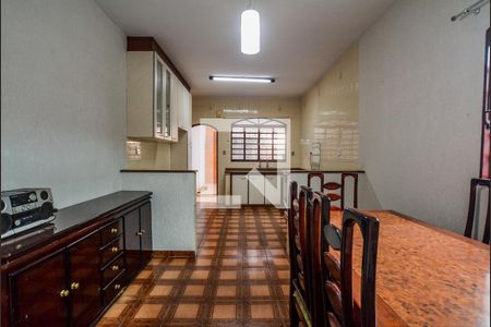 Sala de Jantar de casa à venda com 3 quartos, 209m² em Parque Gerassi, Santo André
