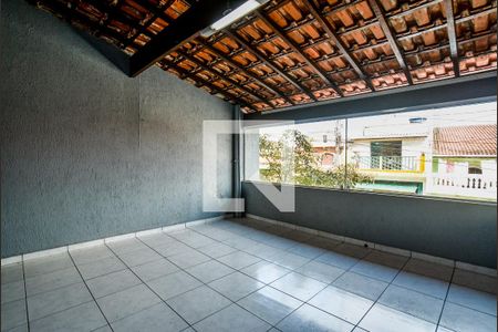 Varanda da Sala de casa à venda com 3 quartos, 209m² em Parque Gerassi, Santo André