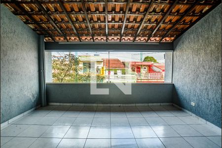 Varanda da Sala de casa à venda com 3 quartos, 209m² em Parque Gerassi, Santo André