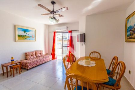 Sala de apartamento para alugar com 2 quartos, 90m² em Vila Tupi, Praia Grande