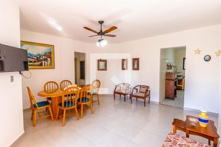 Sala de apartamento para alugar com 2 quartos, 90m² em Vila Tupi, Praia Grande