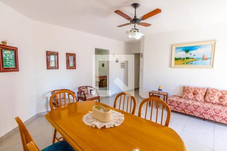 Sala de apartamento para alugar com 2 quartos, 90m² em Vila Tupi, Praia Grande