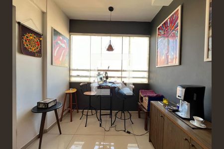 sala de apartamento à venda com 2 quartos, 60m² em Grajaú, Belo Horizonte