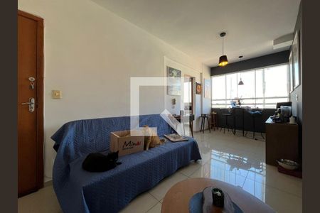 sala de apartamento à venda com 2 quartos, 60m² em Grajaú, Belo Horizonte