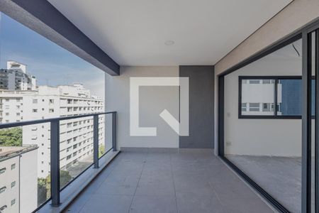 Varanda de apartamento para alugar com 2 quartos, 64m² em Jardim Paulista, São Paulo