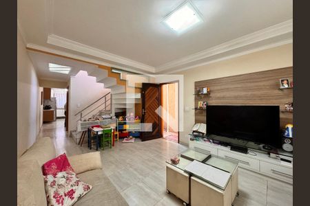 Sala de casa à venda com 3 quartos, 167m² em Parque Oratório, Santo André