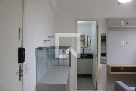 Sala e Cozinha Integrada de apartamento para alugar com 1 quarto, 24m² em Barra Funda, São Paulo