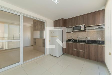Apartamento para alugar com 38m², 1 quarto e 1 vaga Apartamento para alugar com 38m², 1 quarto e 1 vagaVaranda - Cozinha Integrada