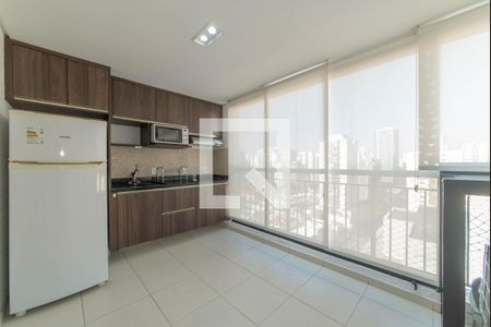 Apartamento para alugar com 38m², 1 quarto e 1 vaga Apartamento para alugar com 38m², 1 quarto e 1 vagaVaranda - Cozinha Integrada