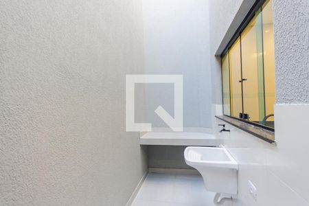 Área de Serviço de casa à venda com 3 quartos, 131m² em Vila Clarice, Santo André