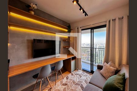 Apartamento para alugar com 34m², 1 quarto e sem vagaSala