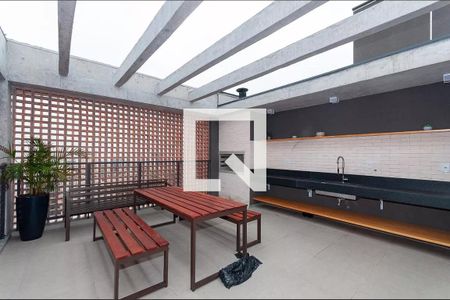 Área comum - Churrasqueira de kitnet/studio à venda com 1 quarto, 27m² em Perdizes, São Paulo