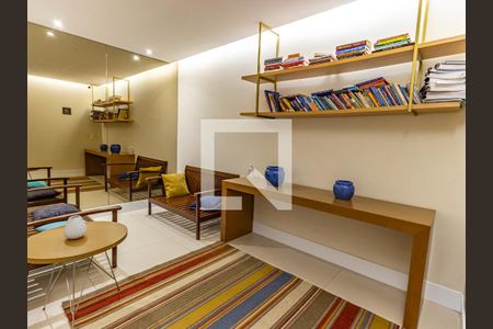Apartamento para alugar com 37m², 1 quarto e 1 vaga Apartamento para alugar com 37m², 1 quarto e 1 vagaÁrea comum - Sala de leitura
