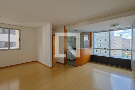 Sala de apartamento para alugar com 1 quarto, 60m² em Santo Agostinho, Belo Horizonte