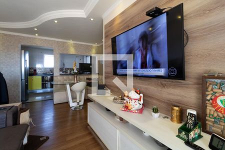 Sala de apartamento à venda com 3 quartos, 74m² em Vila Celeste, São Paulo