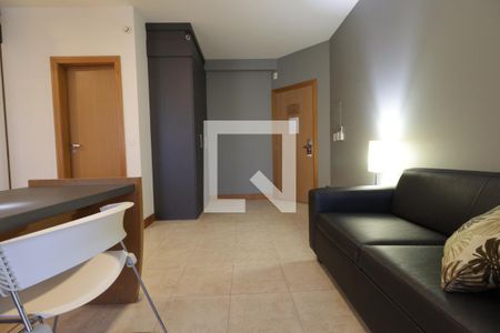 Studio - sala de kitnet/studio para alugar com 1 quarto, 43m² em Jardim América, Ribeirão Preto