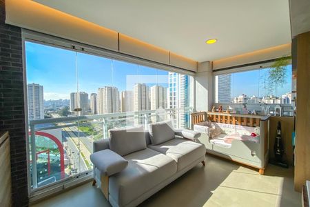 Varanda Integrada de apartamento para alugar com 1 quarto, 42m² em Centro, São Bernardo do Campo