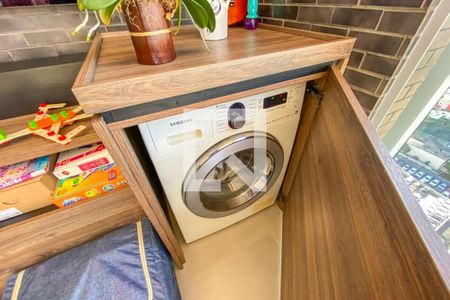 Varanda Integrada de apartamento para alugar com 1 quarto, 42m² em Centro, São Bernardo do Campo