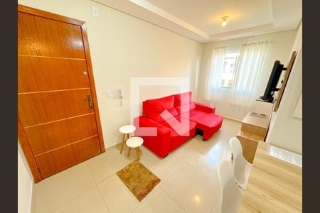 Sala de TV de apartamento para alugar com 2 quartos, 80m² em Ingleses do Rio Vermelho, Florianópolis