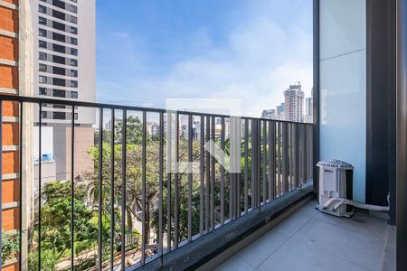 Studio para alugar com 27m², 1 quarto e sem vagaStudio - Varanda