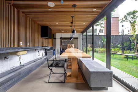 Studio para alugar com 27m², 1 quarto e sem vagaÁrea comum - Salão de festas