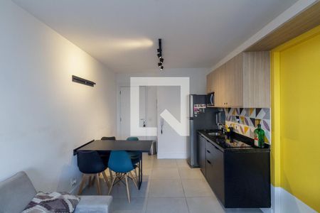 Sala de apartamento para alugar com 1 quarto, 36m² em Campos Elíseos, São Paulo