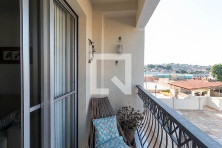 Varanda da Sala de apartamento para alugar com 2 quartos, 65m² em Vila Domitila, São Paulo