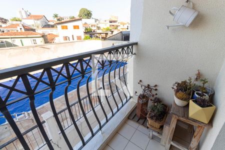 Varanda da Sala de apartamento para alugar com 2 quartos, 65m² em Vila Domitila, São Paulo