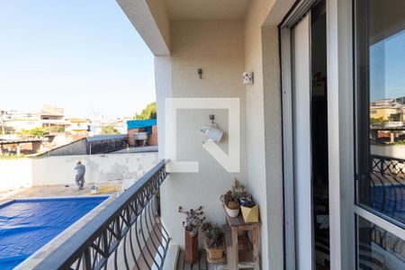 Varanda da Sala de apartamento para alugar com 2 quartos, 65m² em Vila Domitila, São Paulo