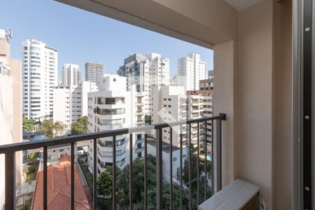 Apartamento à venda com 25m², 1 quarto e sem vagaVaranda