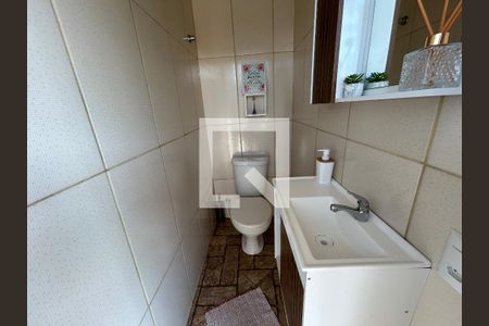 Casa de condomínio à venda com 68m², 2 quartos e 1 vagaBanheiro do terraço
