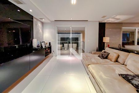 Sala de TV de apartamento à venda com 3 quartos, 150m² em Jardim Analia Franco, São Paulo