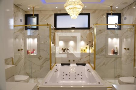 Casa de condomínio à venda com 350m², 3 quartos e 4 vagasBanheiro da Suíte 3