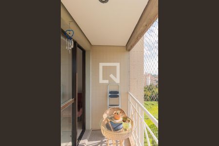 Sacada da Sala de apartamento à venda com 2 quartos, 68m² em Vila Marieta, Campinas