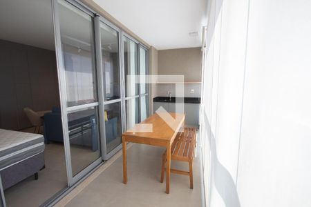 Sacada de apartamento para alugar com 1 quarto, 53m² em Alto da Boa Vista, Ribeirão Preto