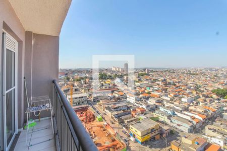Varanda da Sala/Cozinha de apartamento à venda com 1 quarto, 31m² em Vila Tolstoi, São Paulo