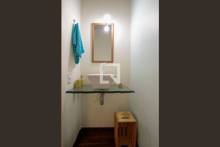 Lavabo de casa de condomínio para alugar com 4 quartos, 450m² em Itanhangá, Rio de Janeiro