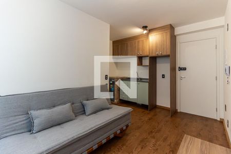Sala de apartamento para alugar com 1 quarto, 27m² em Vila Buarque, São Paulo