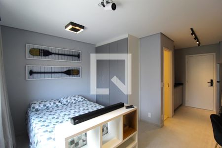 Sala/Quarto de kitnet/studio para alugar com 1 quarto, 25m² em Vila Olímpia, São Paulo