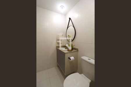Banheiro de kitnet/studio para alugar com 1 quarto, 25m² em Vila Olímpia, São Paulo