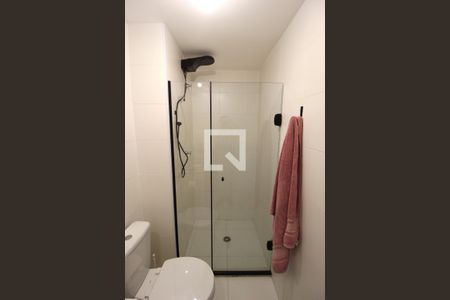 Banheiro de kitnet/studio para alugar com 1 quarto, 25m² em Vila Olímpia, São Paulo
